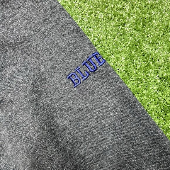 Duke Blue Devils Mens Gray Embroidered College Classic Crew Sweatshirt - Picture 3 of 7